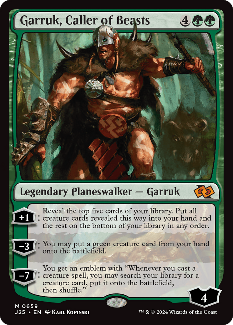 Garruk, Caller of Beasts [Foundations Jumpstart] | Gamers Paradise