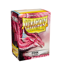 Dragon Shield: Standard 100ct Sleeves - Pink (Classic) | Gamers Paradise