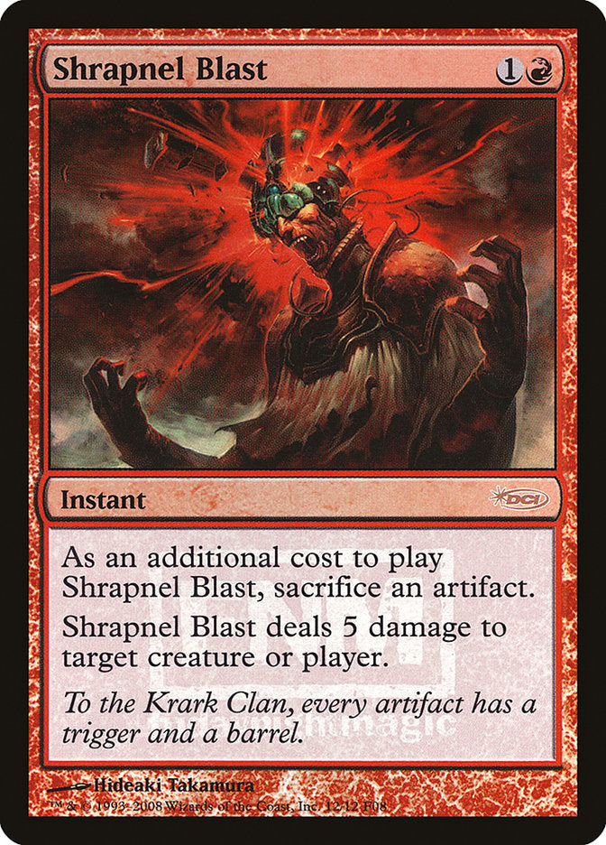 Shrapnel Blast [Friday Night Magic 2008] | Gamers Paradise
