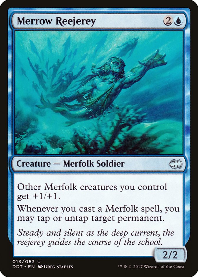 Merrow Reejerey [Duel Decks: Merfolk vs. Goblins] | Gamers Paradise