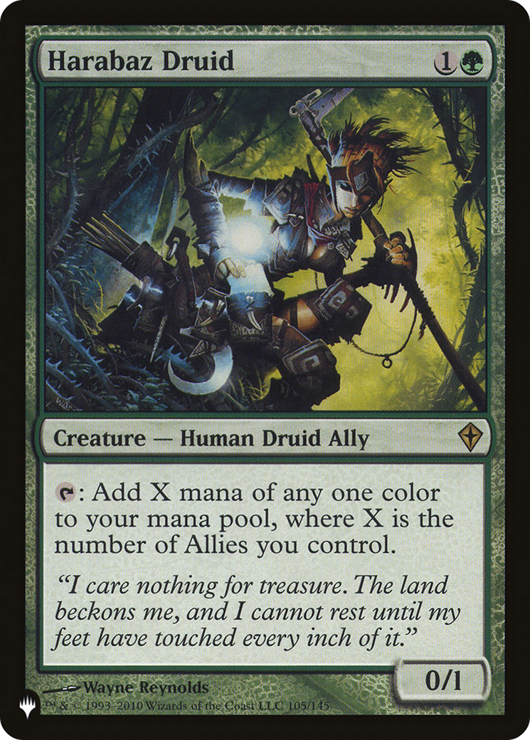 Harabaz Druid (WWK) [The List] | Gamers Paradise