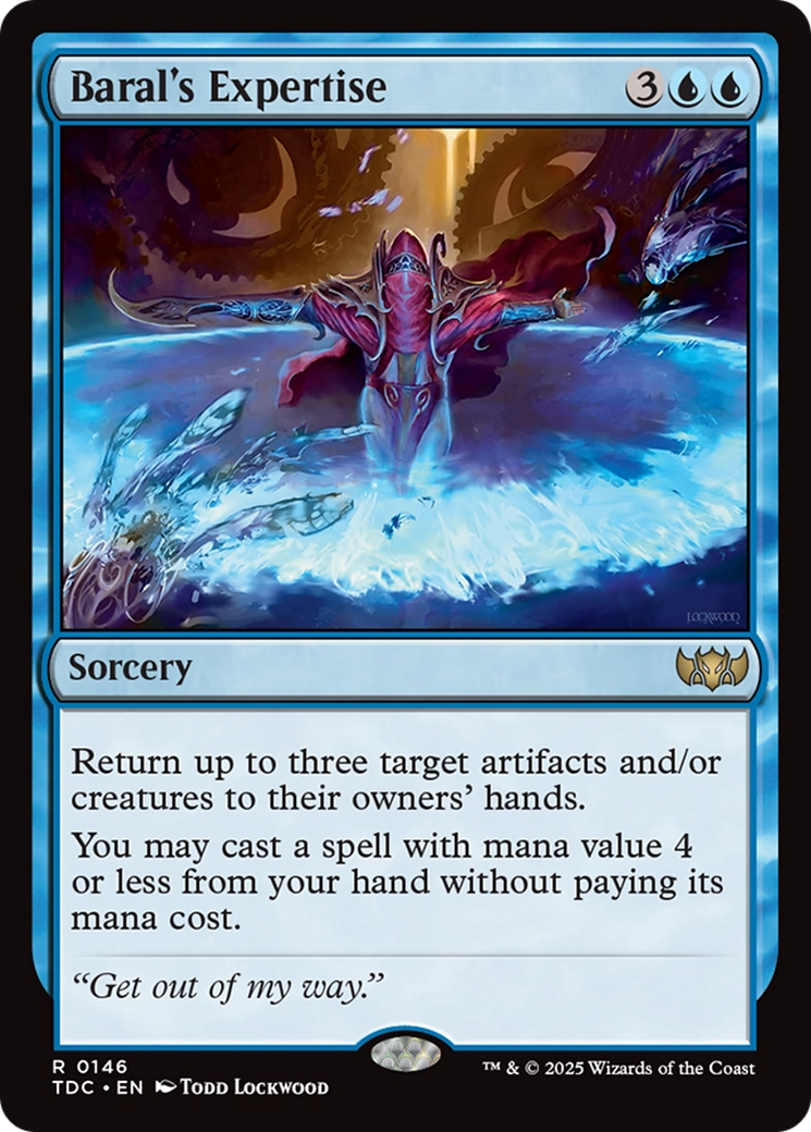 Baral's Expertise [Tarkir: Dragonstorm Commander] | Gamers Paradise