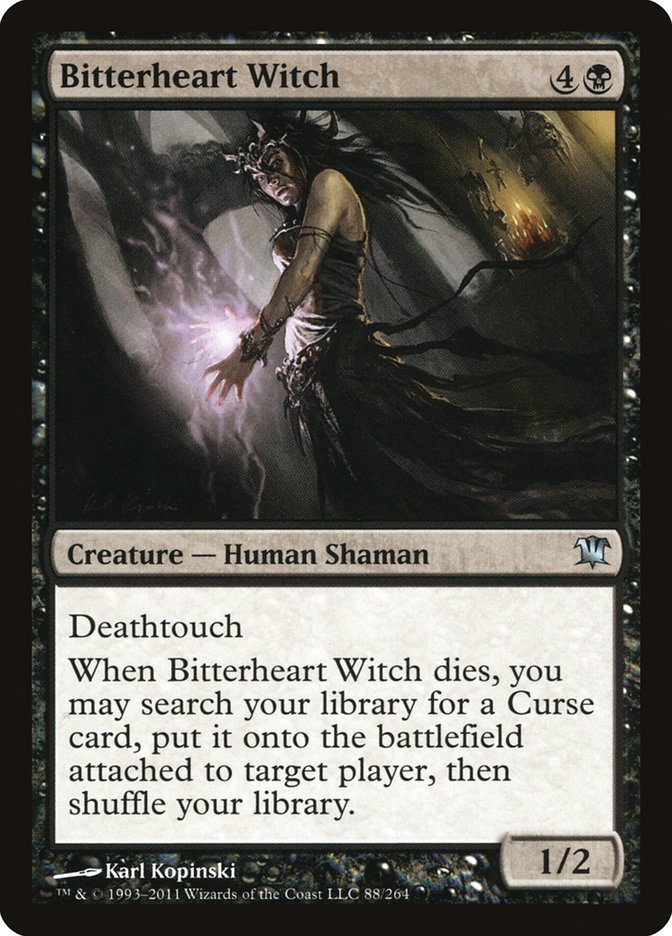 Bitterheart Witch [Innistrad] | Gamers Paradise