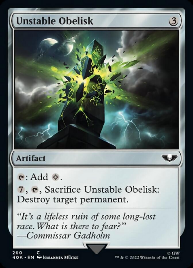 Unstable Obelisk [Warhammer 40,000] | Gamers Paradise