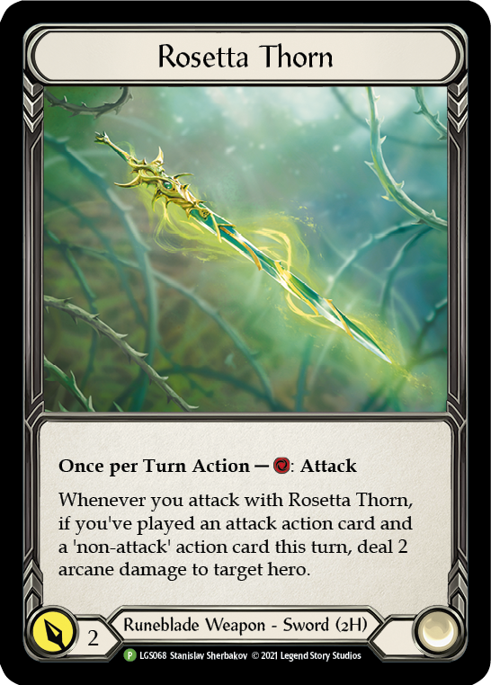 Rosetta Thorn [LGS068] (Promo)  Cold Foil | Gamers Paradise