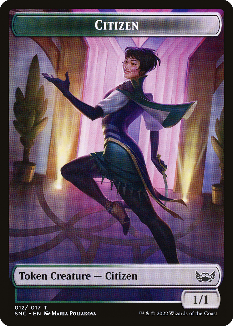 Citizen // Angel Double-Sided Token [The List] | Gamers Paradise