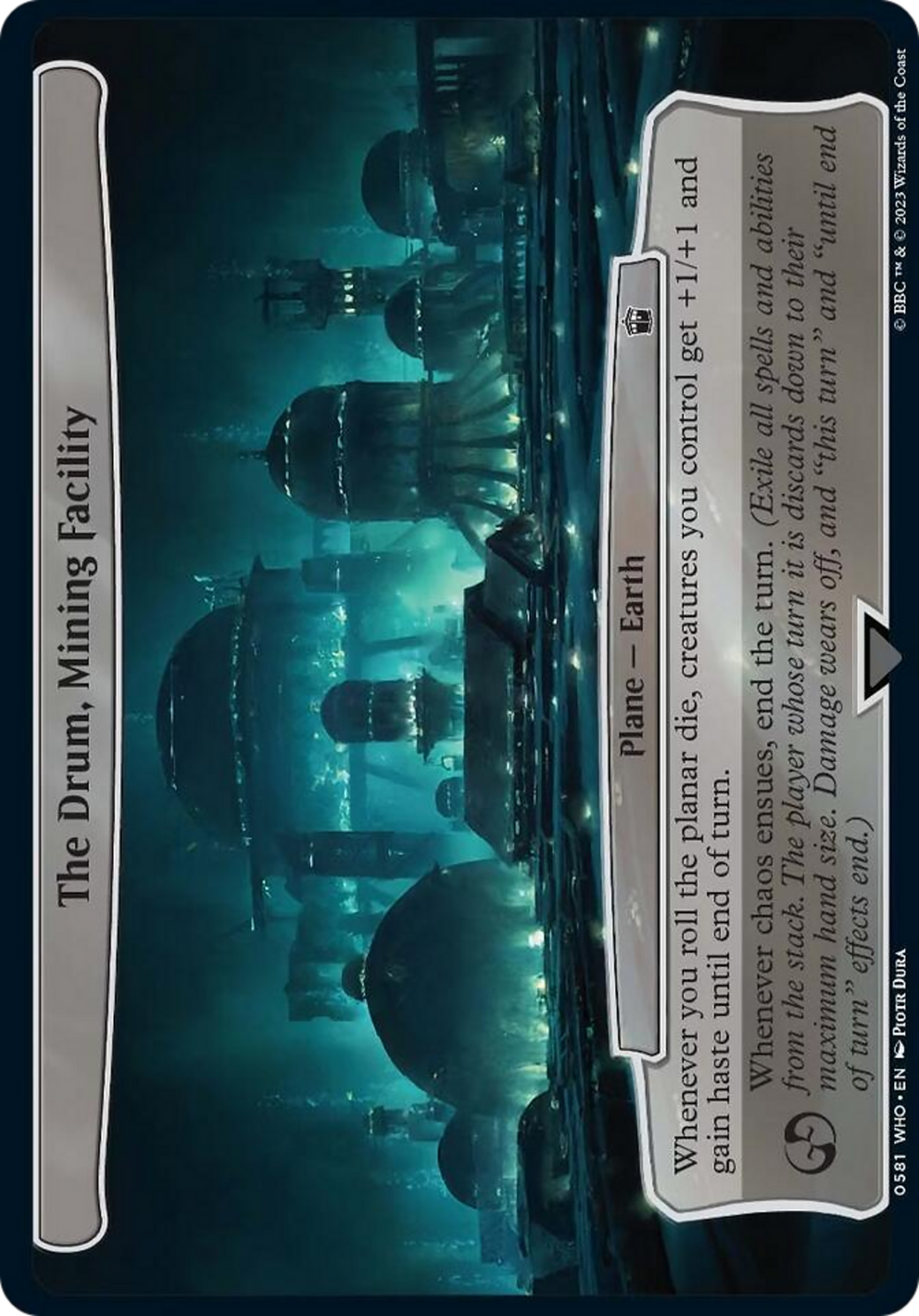 The Drum, Mining Facility [Doctor Who] | Gamers Paradise