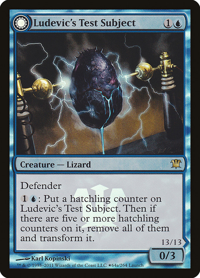 Ludevic's Test Subject // Ludevic's Abomination (Launch) [Innistrad Prerelease Promos] | Gamers Paradise