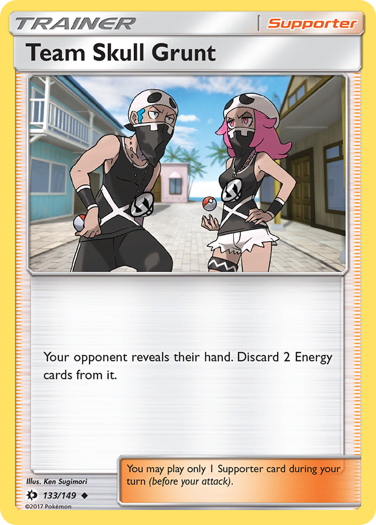 Team Skull Grunt (133/149) [Sun & Moon: Base Set] | Gamers Paradise