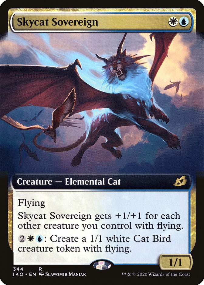 Skycat Sovereign (Extended Art) [Ikoria: Lair of Behemoths] | Gamers Paradise