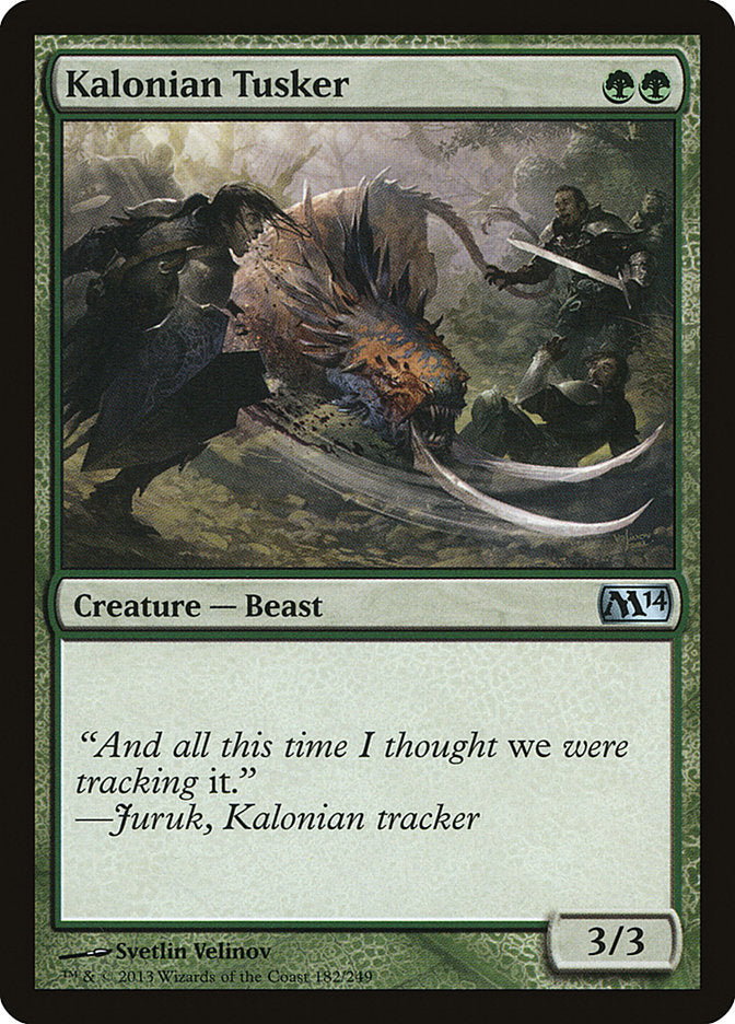 Kalonian Tusker [Magic 2014] | Gamers Paradise