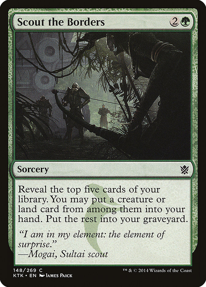 Scout the Borders [Khans of Tarkir] | Gamers Paradise