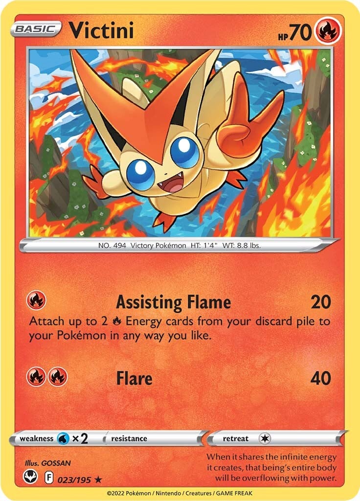 Victini (023/195) [Sword & Shield: Silver Tempest] | Gamers Paradise