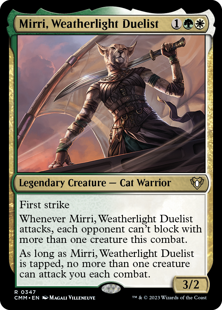 Mirri, Weatherlight Duelist [Commander Masters] | Gamers Paradise