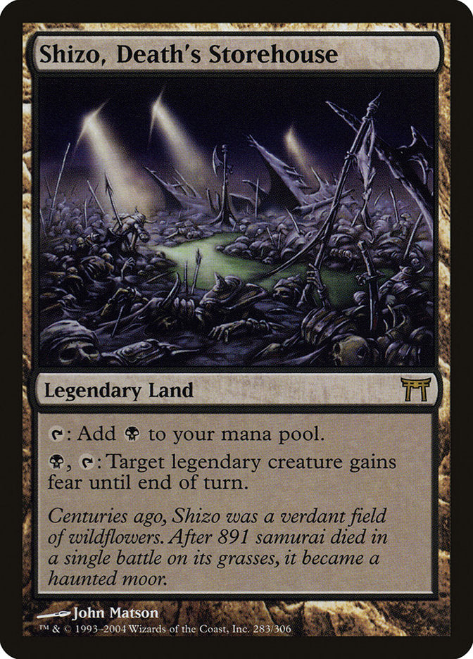 Shizo, Death's Storehouse [Champions of Kamigawa] | Gamers Paradise