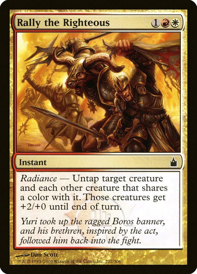 Rally the Righteous [Ravnica: City of Guilds] | Gamers Paradise