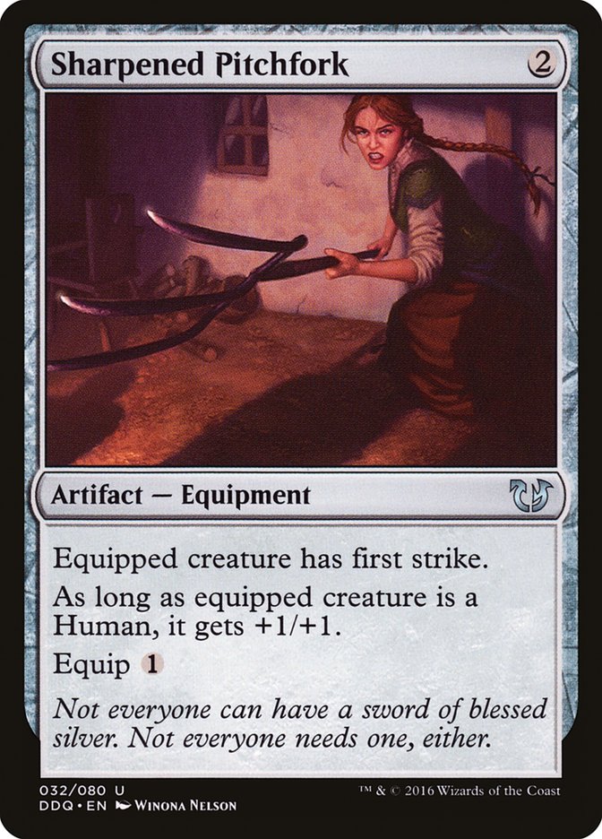 Sharpened Pitchfork [Duel Decks: Blessed vs. Cursed] | Gamers Paradise