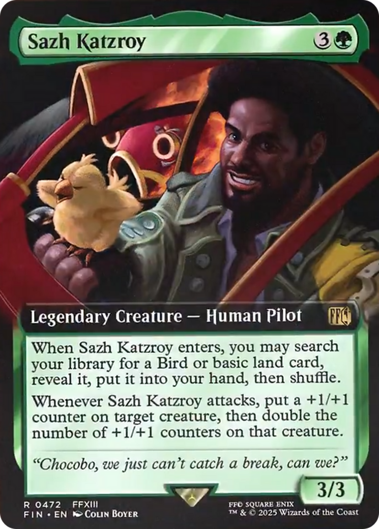 Sazh Katzroy (Extended Art) [FINAL FANTASY] | Gamers Paradise