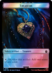 Soldier // Treasure (0061) Double-Sided Token (Surge Foil) [Doctor Who Tokens] | Gamers Paradise