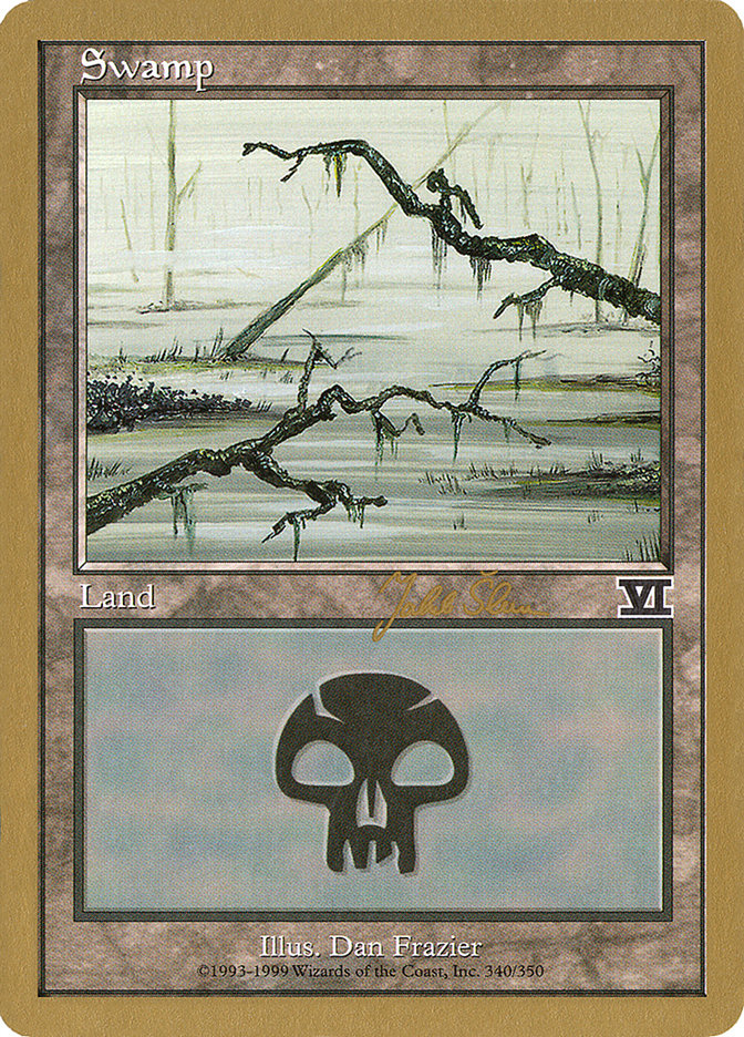 Swamp (js340b) (Jakub Slemr) [World Championship Decks 1999] | Gamers Paradise