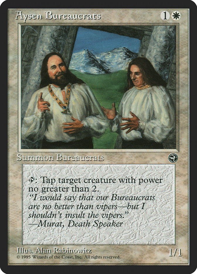 Aysen Bureaucrats (Murat Flavor Text) [Homelands] | Gamers Paradise