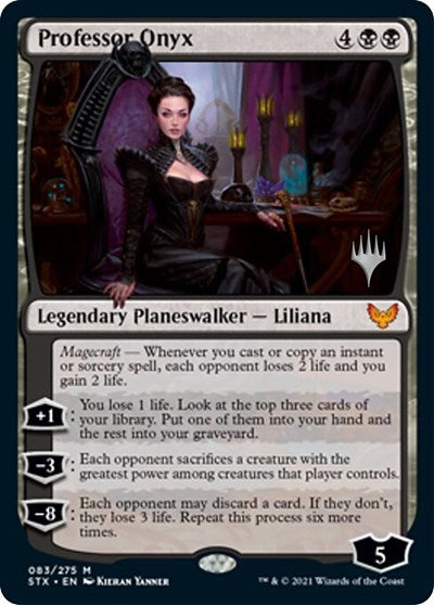 Professor Onyx (Promo Pack) [Strixhaven: School of Mages Promos] | Gamers Paradise