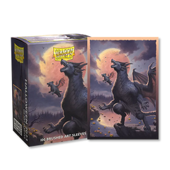 Dragon Shield: Standard 100ct Brushed Art Sleeves - Halloween (2023) | Gamers Paradise