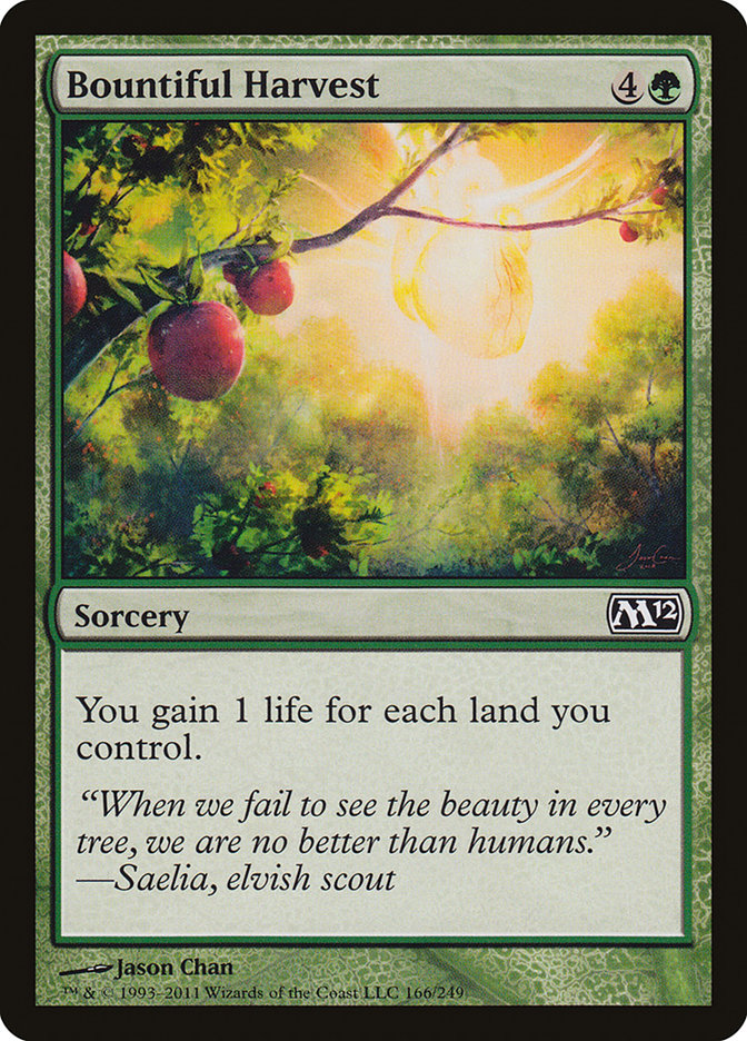 Bountiful Harvest [Magic 2012] | Gamers Paradise