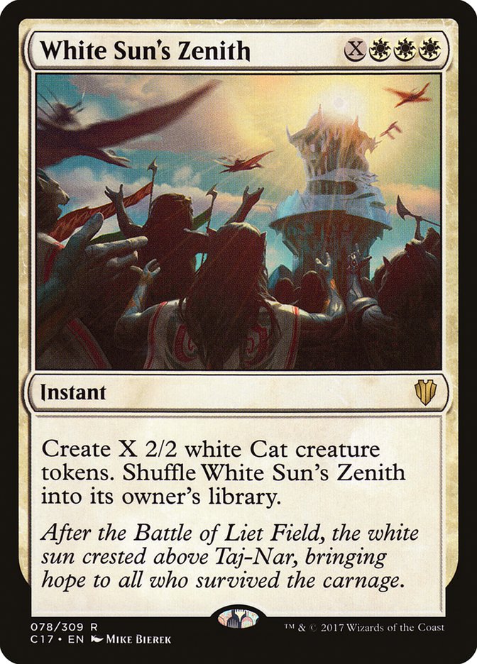 White Sun's Zenith [Commander 2017] | Gamers Paradise