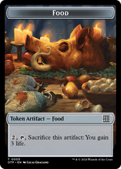 Treasure // Food (0005) Double-Sided Token [Outlaws of Thunder Junction Tokens] | Gamers Paradise