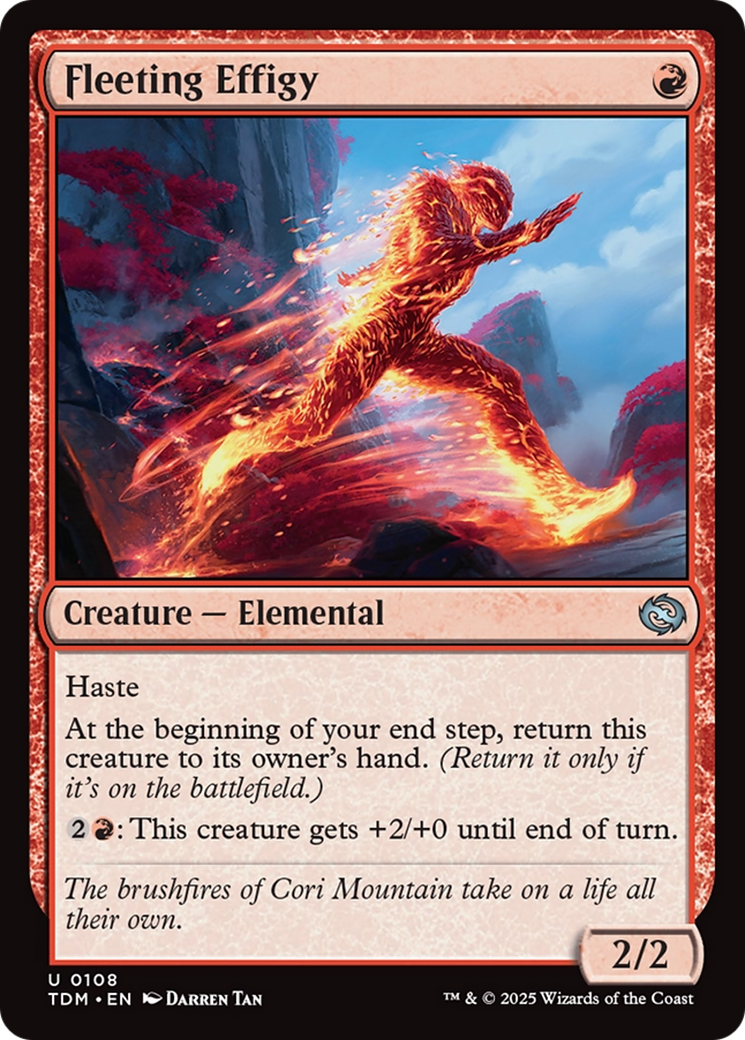 Fleeting Effigy [Tarkir: Dragonstorm] | Gamers Paradise