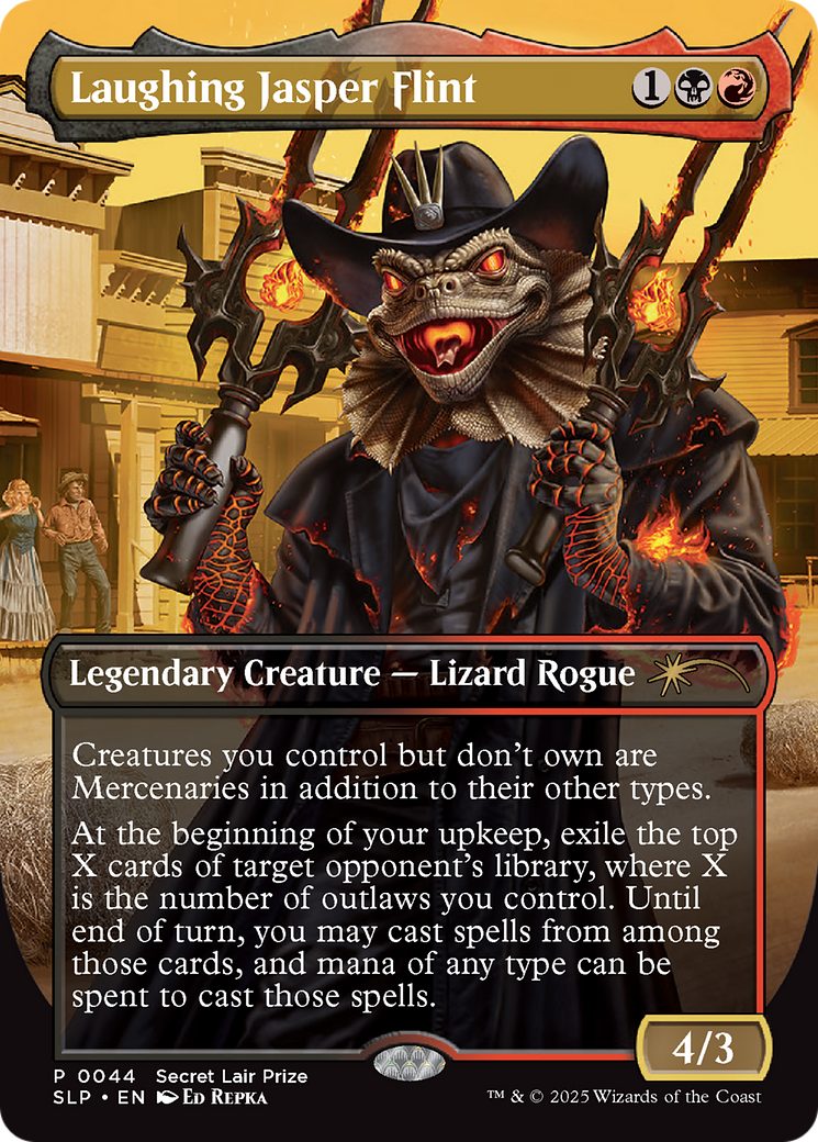 Laughing Jasper Flint [Secret Lair Showdown] | Gamers Paradise