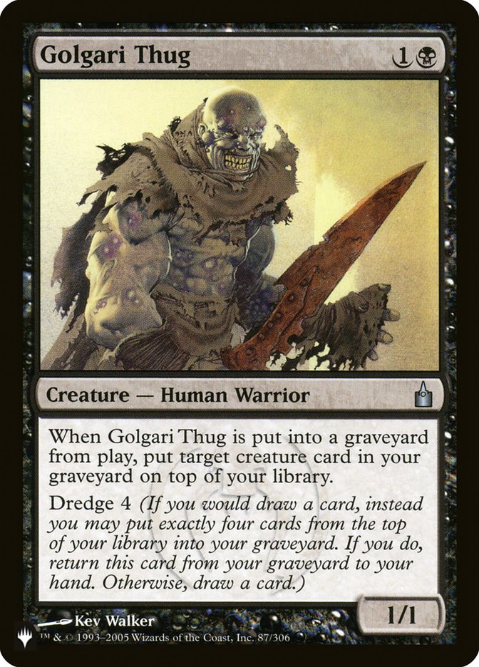 Golgari Thug [The List] | Gamers Paradise