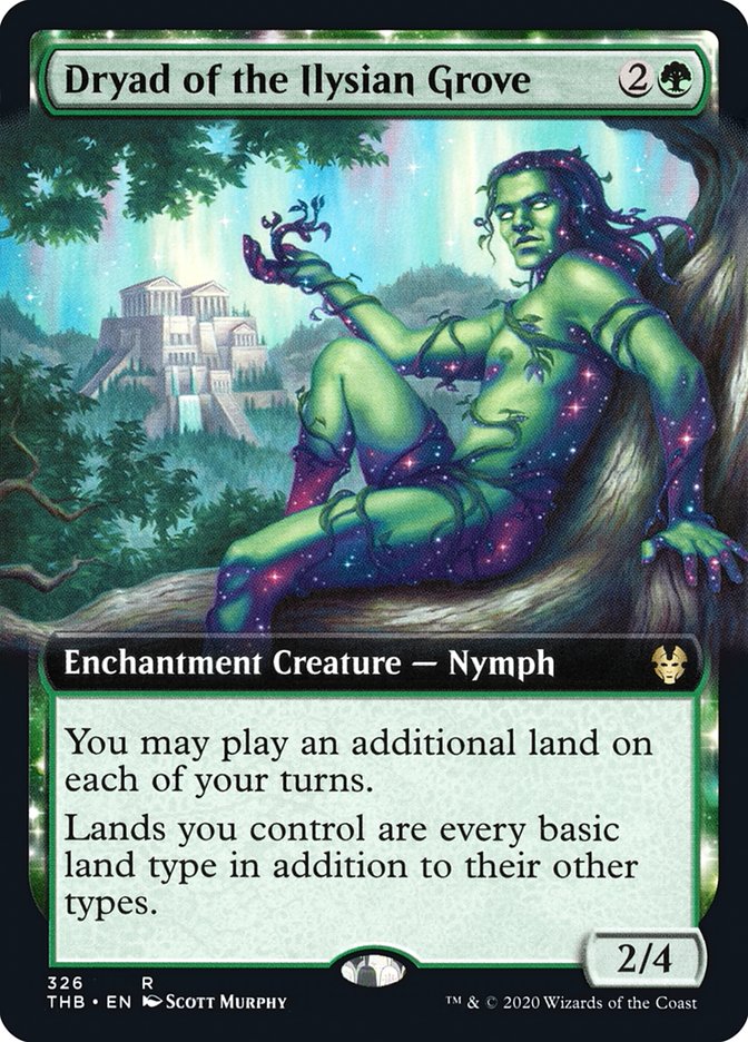Dryad of the Ilysian Grove (Extended Art) [Theros Beyond Death] | Gamers Paradise