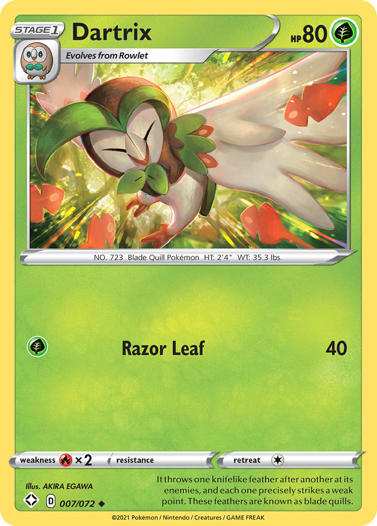 Dartrix (007/072) [Sword & Shield: Shining Fates] | Gamers Paradise