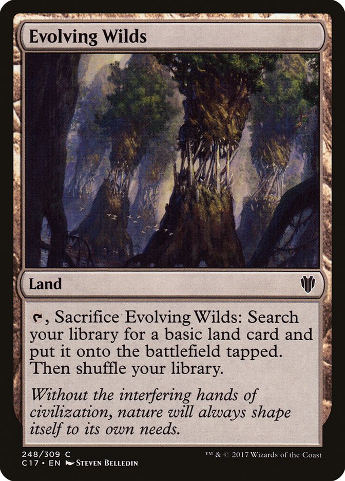 Evolving Wilds [Commander 2017] | Gamers Paradise