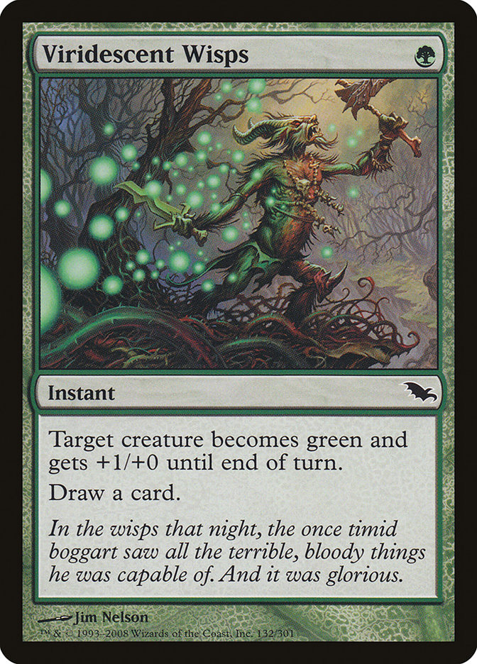 Viridescent Wisps [Shadowmoor] | Gamers Paradise