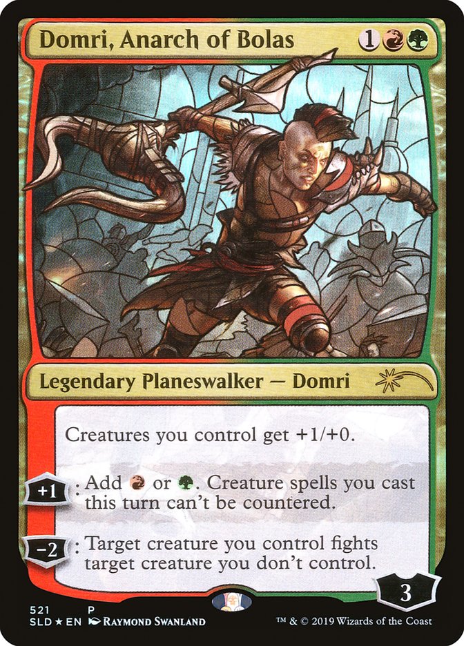 Domri, Anarch of Bolas (Stained Glass) [Secret Lair Drop Promos] | Gamers Paradise