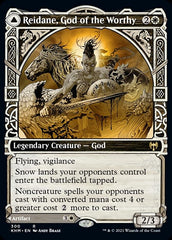 Reidane, God of the Worthy // Valkmira, Protector's Shield (Showcase) [Kaldheim] | Gamers Paradise