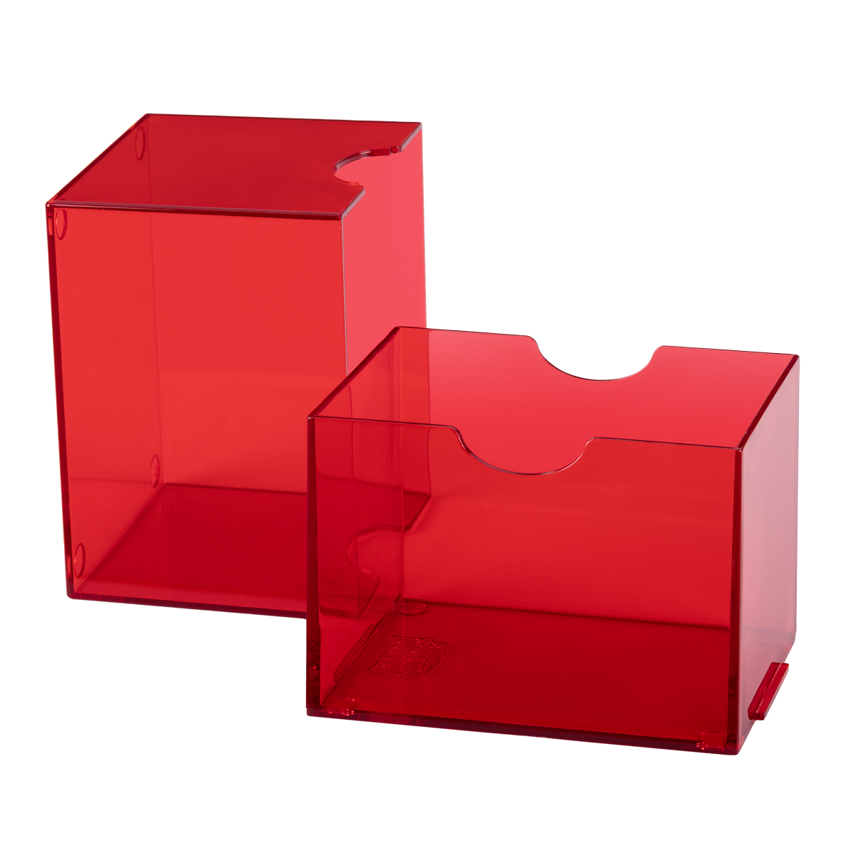 Dragon Shield: Strongbox - Clear Red | Gamers Paradise