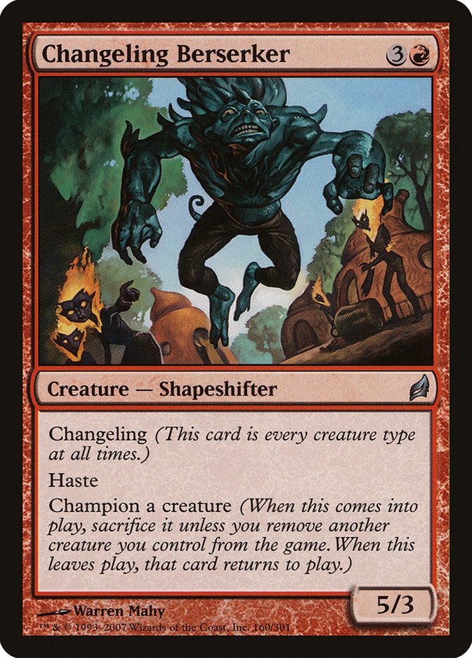 Changeling Berserker [Lorwyn] | Gamers Paradise