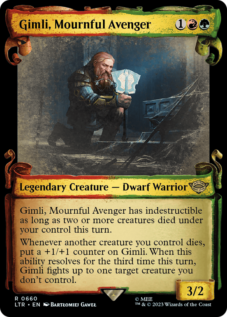 Gimli, Mournful Avenger [The Lord of the Rings: Tales of Middle-Earth Showcase Scrolls] | Gamers Paradise