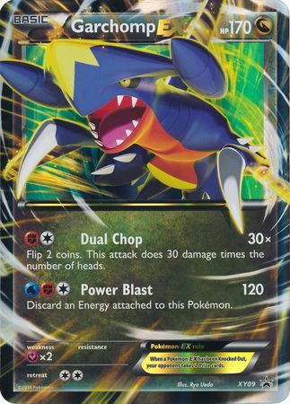 Garchomp EX (XY09) (Jumbo Card) [XY: Black Star Promos] | Gamers Paradise