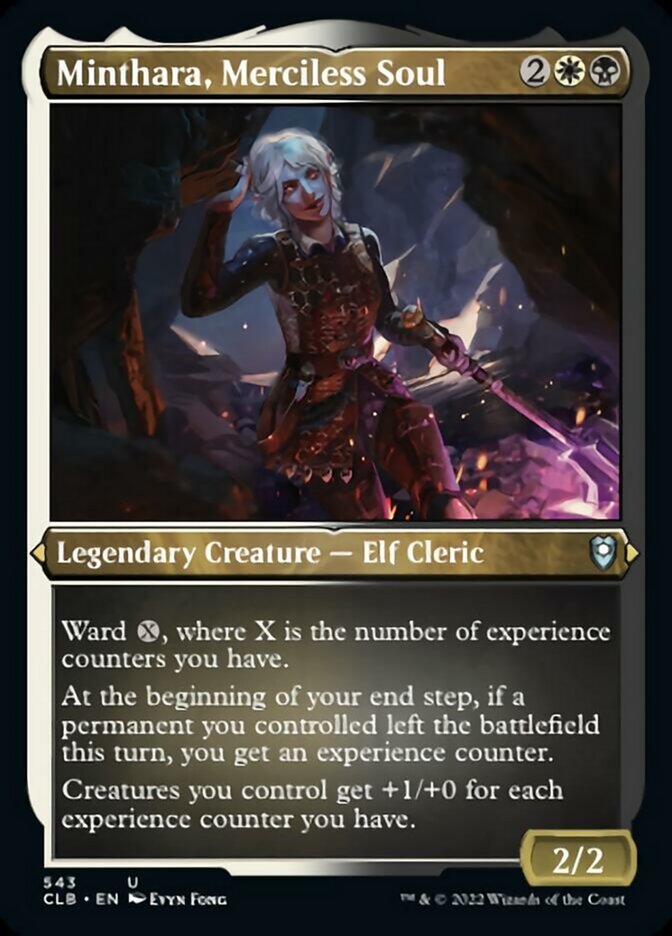 Minthara, Merciless Soul (Foil Etched) [Commander Legends: Battle for Baldur's Gate] | Gamers Paradise