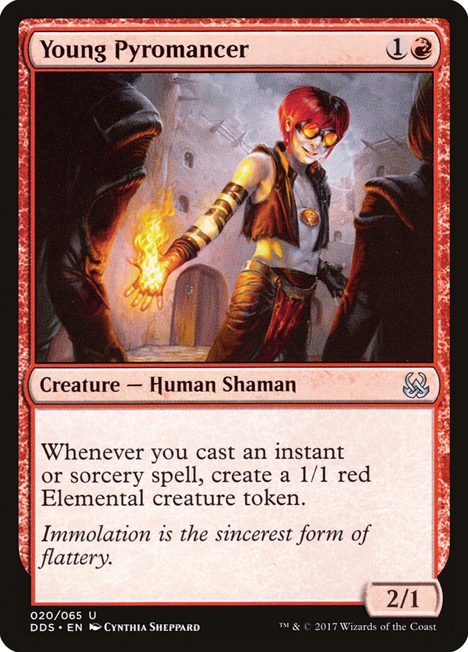 Young Pyromancer [Duel Decks: Mind vs. Might] | Gamers Paradise