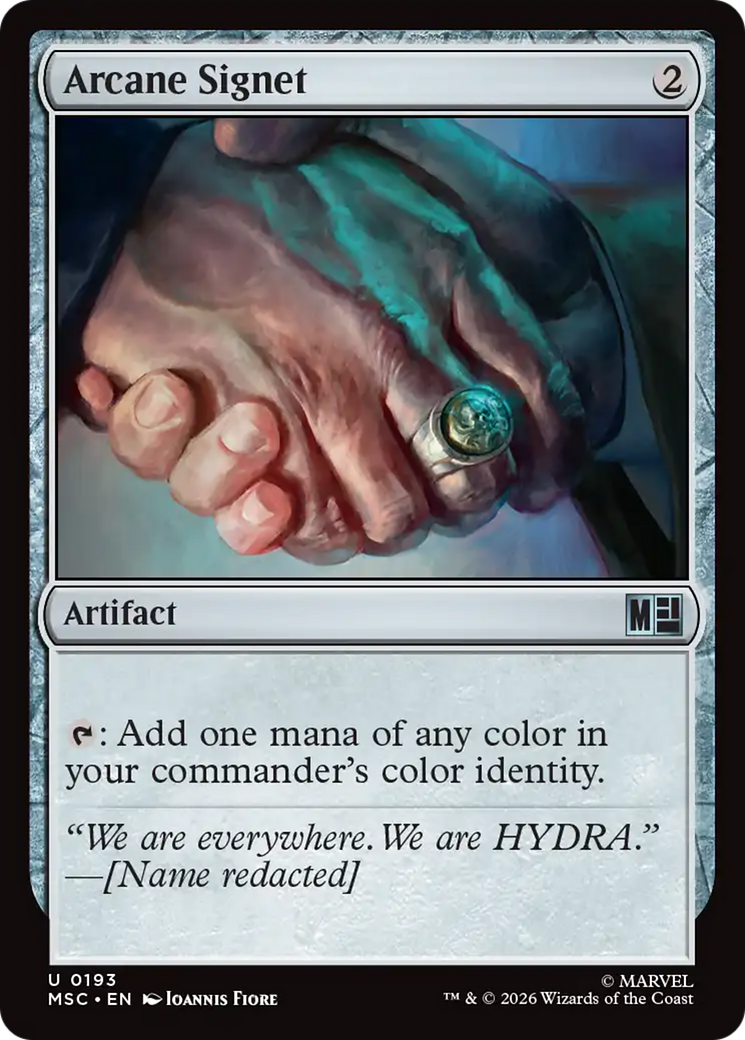 Arcane Signet (0193) [Marvel Super Heroes Commander] | Gamers Paradise