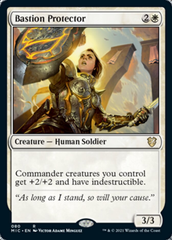 Bastion Protector [Innistrad: Midnight Hunt Commander] | Gamers Paradise