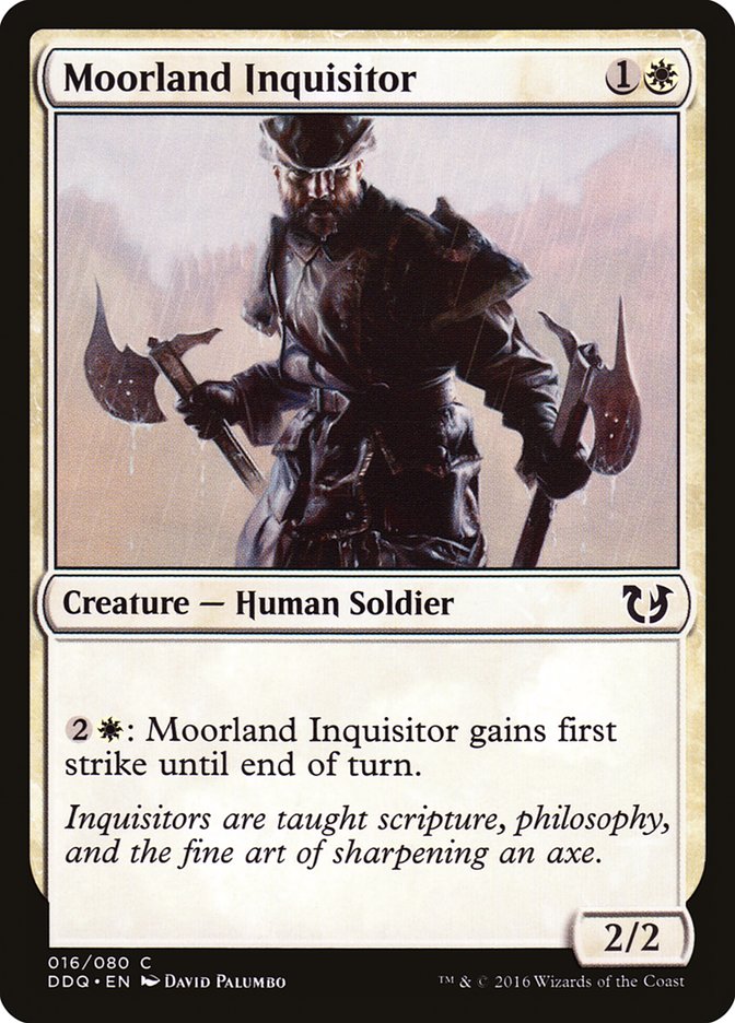 Moorland Inquisitor [Duel Decks: Blessed vs. Cursed] | Gamers Paradise