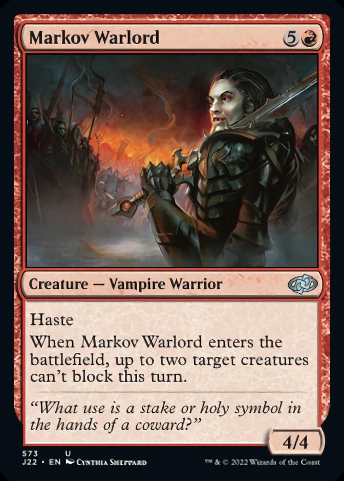 Markov Warlord [Jumpstart 2022] | Gamers Paradise
