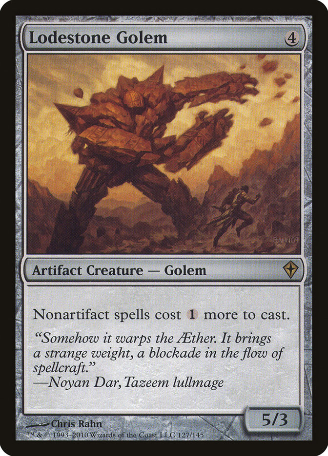 Lodestone Golem [Worldwake] | Gamers Paradise